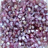 25 Gramm - pinch beads hell amethyst halbsilber